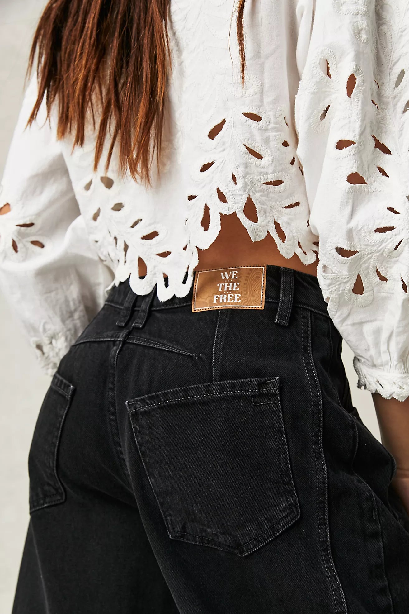 Free People Good Luck Barrel Jean - Soundwave