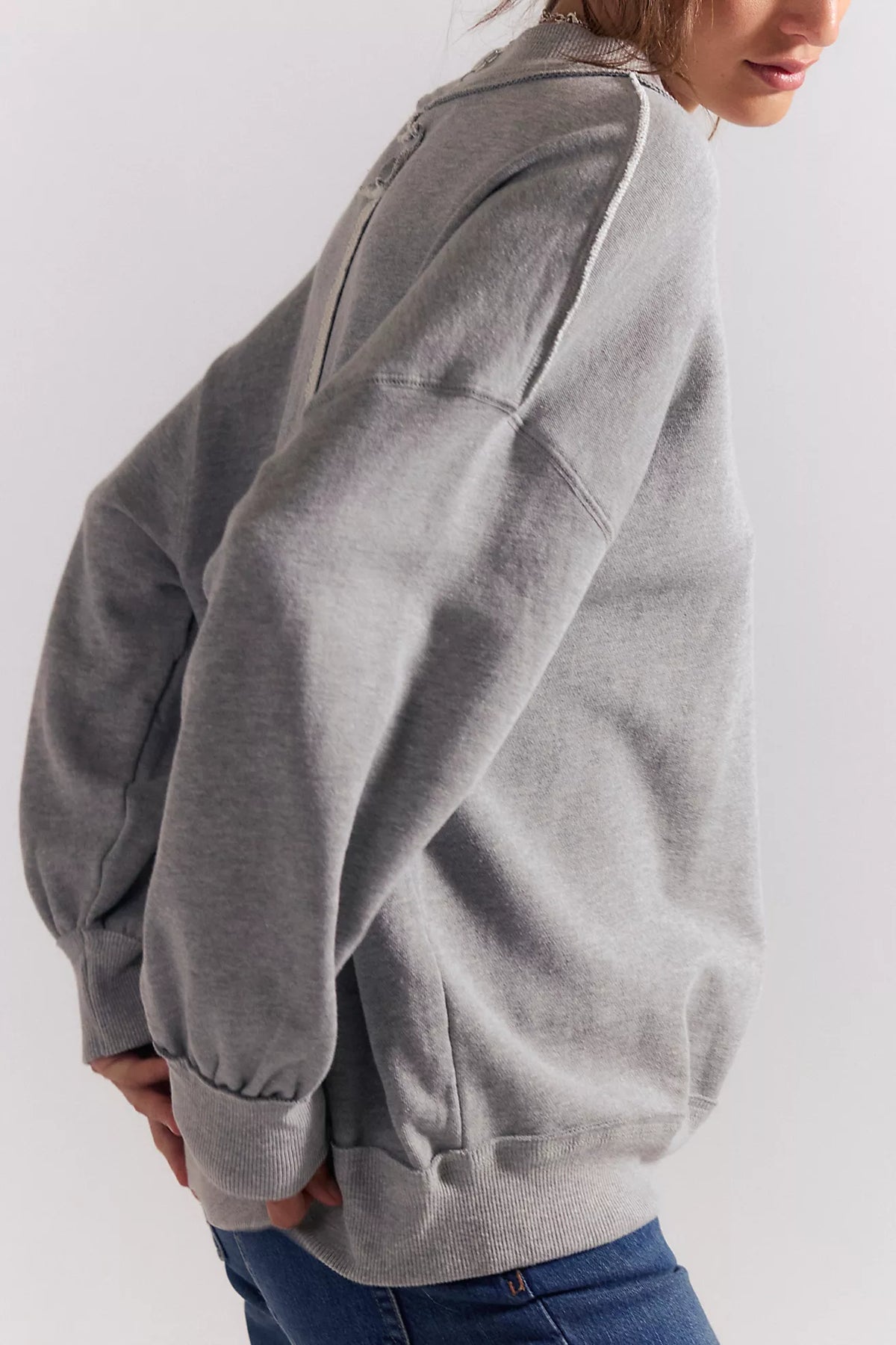 Free People Fleece Pullover