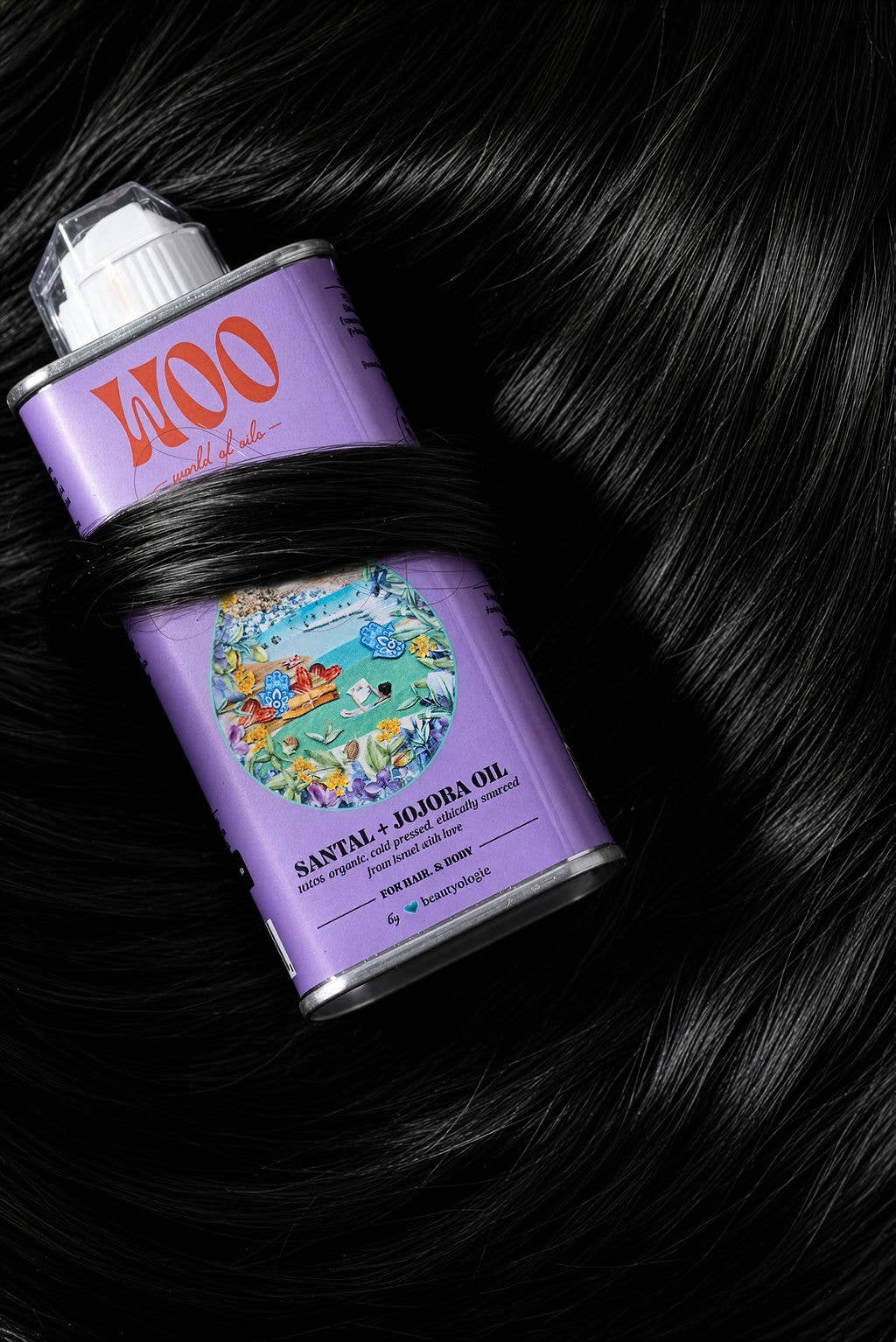Santal + Jojoba Oil, 100% Organic