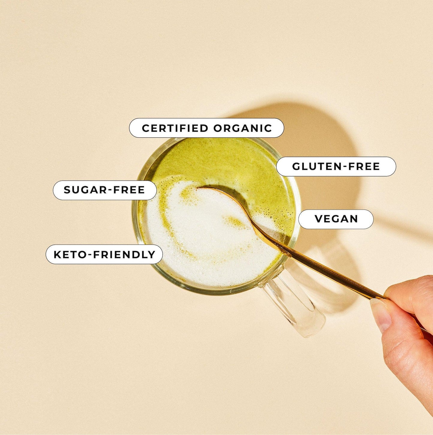 Superfood Latte Powder Matcha Coconut Blend