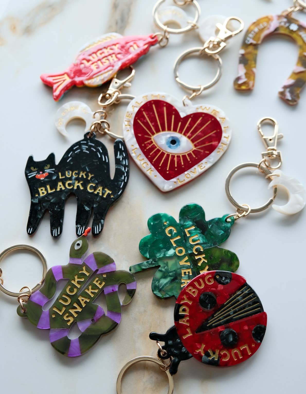 Bag Charm - Lucky | Heart