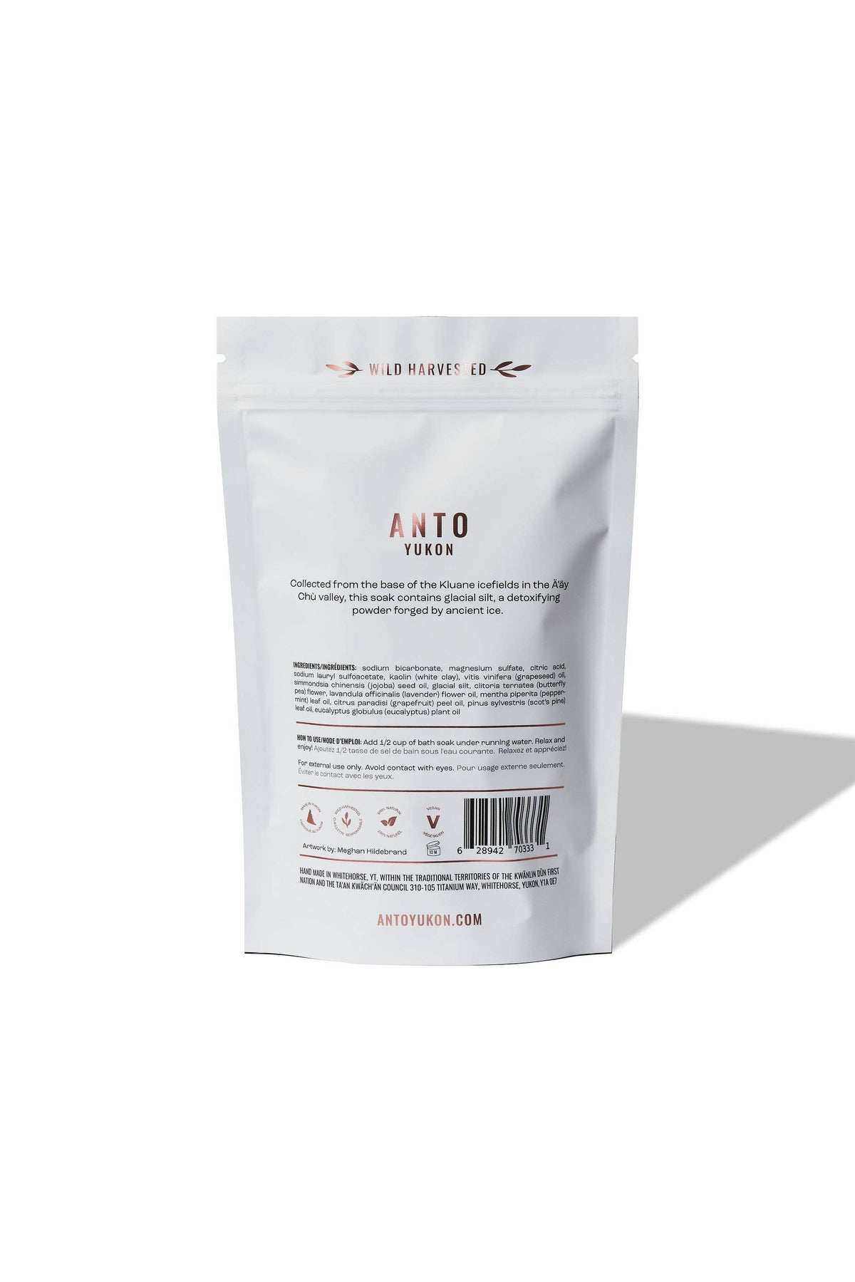 Foaming Glacier Bath Soak: 500 g
