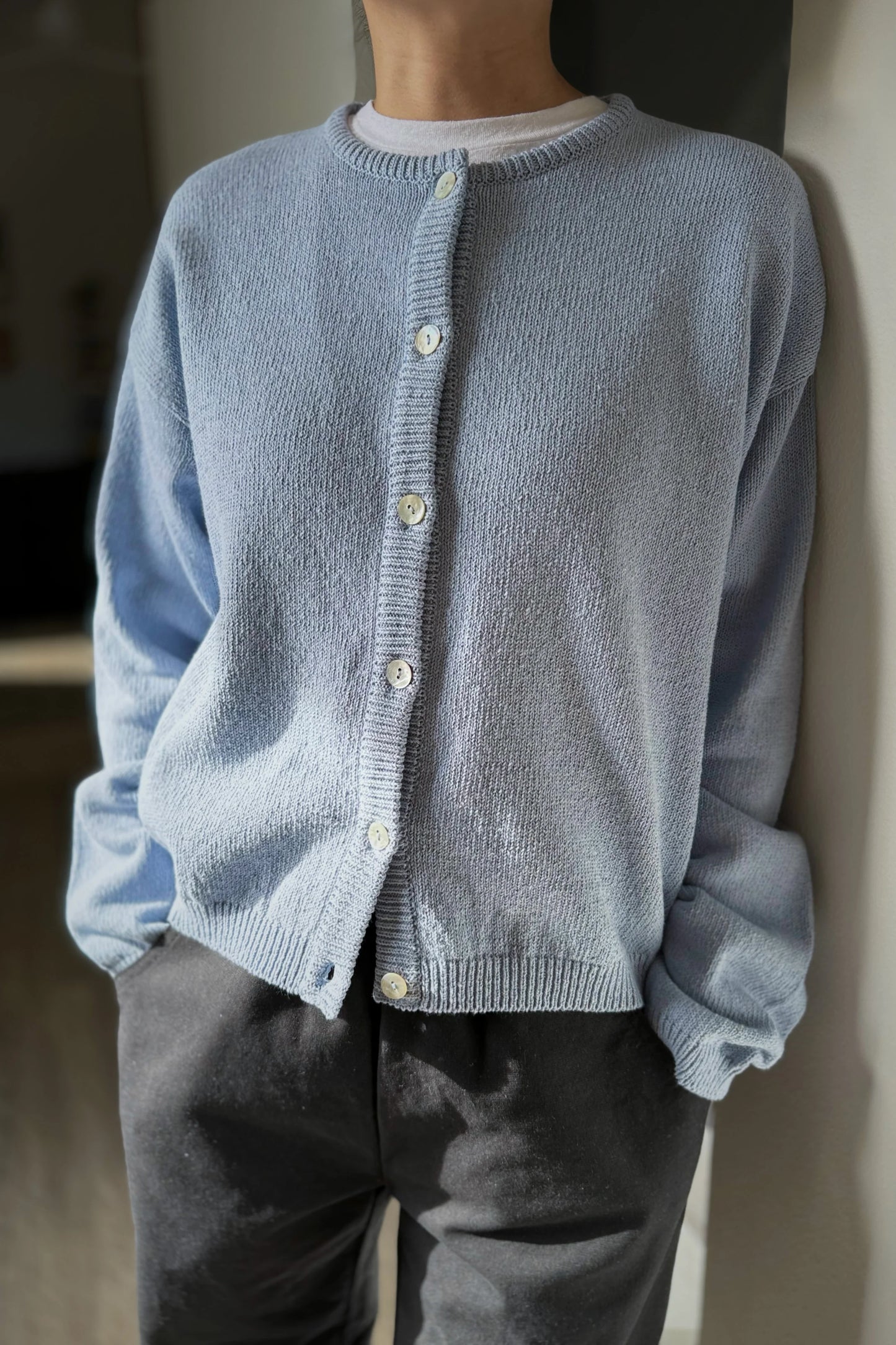 LeBon Leila cotton cardigan