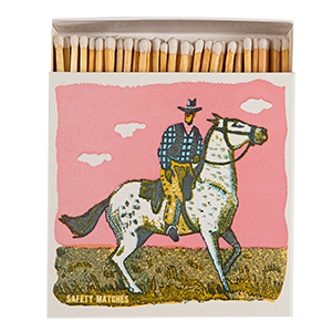 Safety Matches -  Pink Cowboy