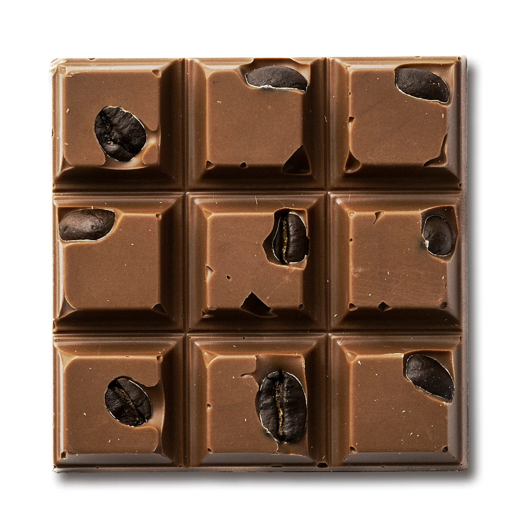 Salt Spring Chocolate - Milk Chocolate Espresso Bean Peekaboo Bar