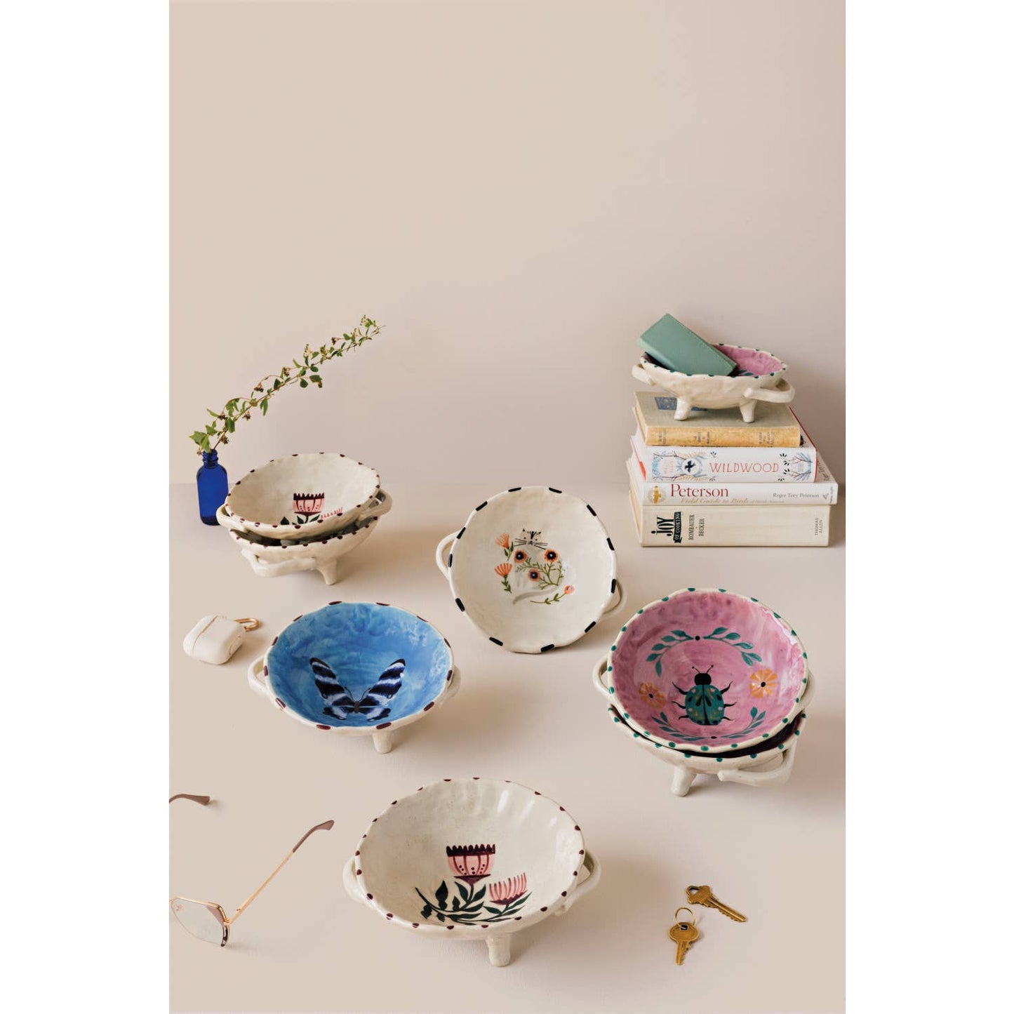 Venus Footed Bowl