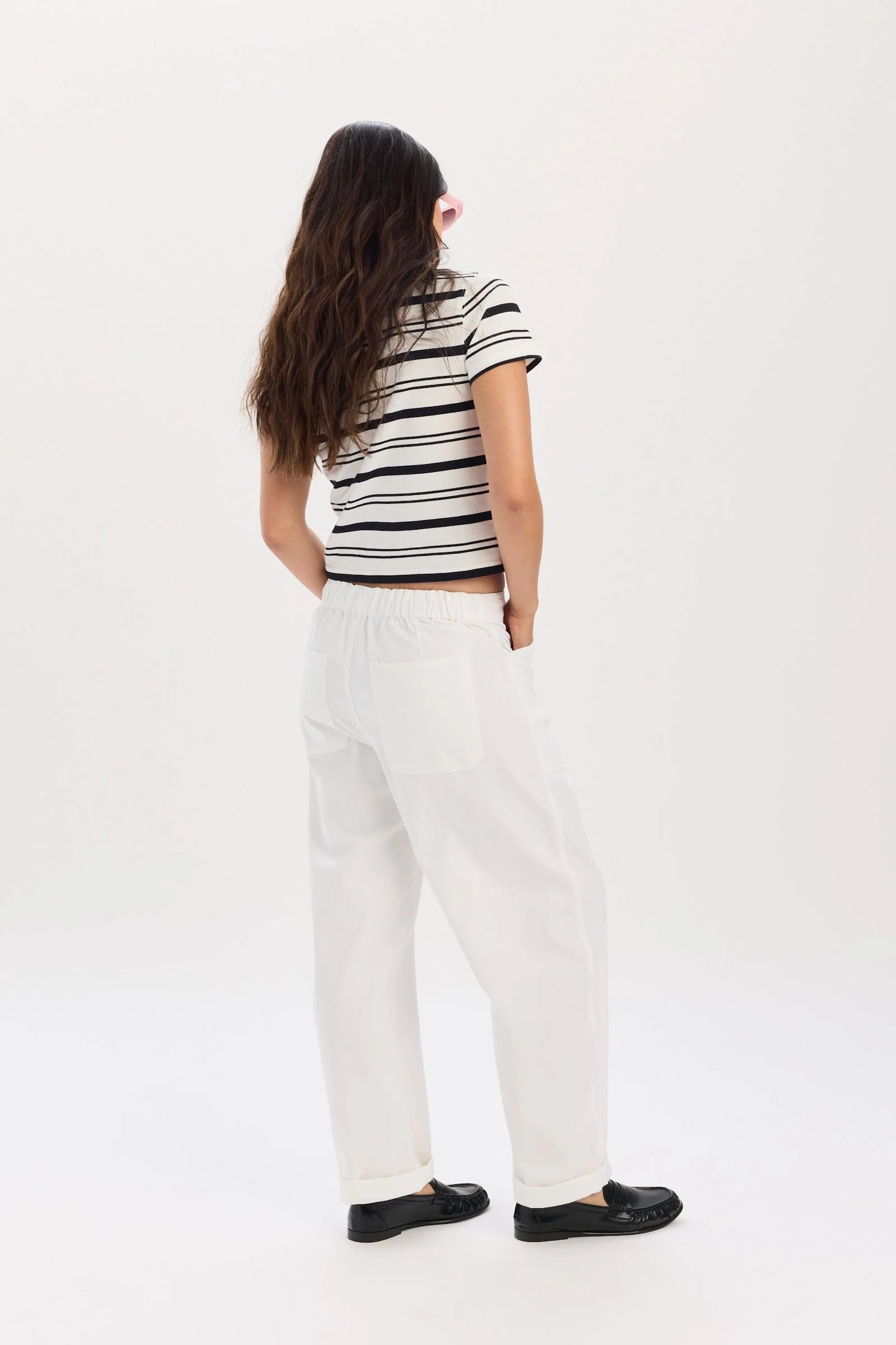 Daze Villa Barrel Pant | Lamb
