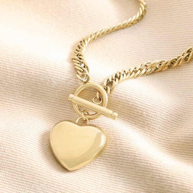 Heart Toggle Necklace