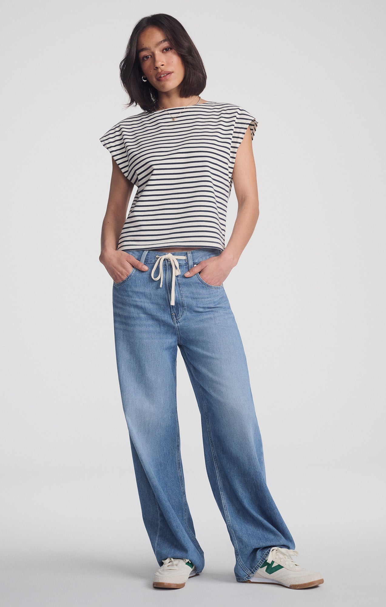 Mavi Nella Wide Leg Jeans