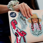 Ravensong - Fern Woman Sticker