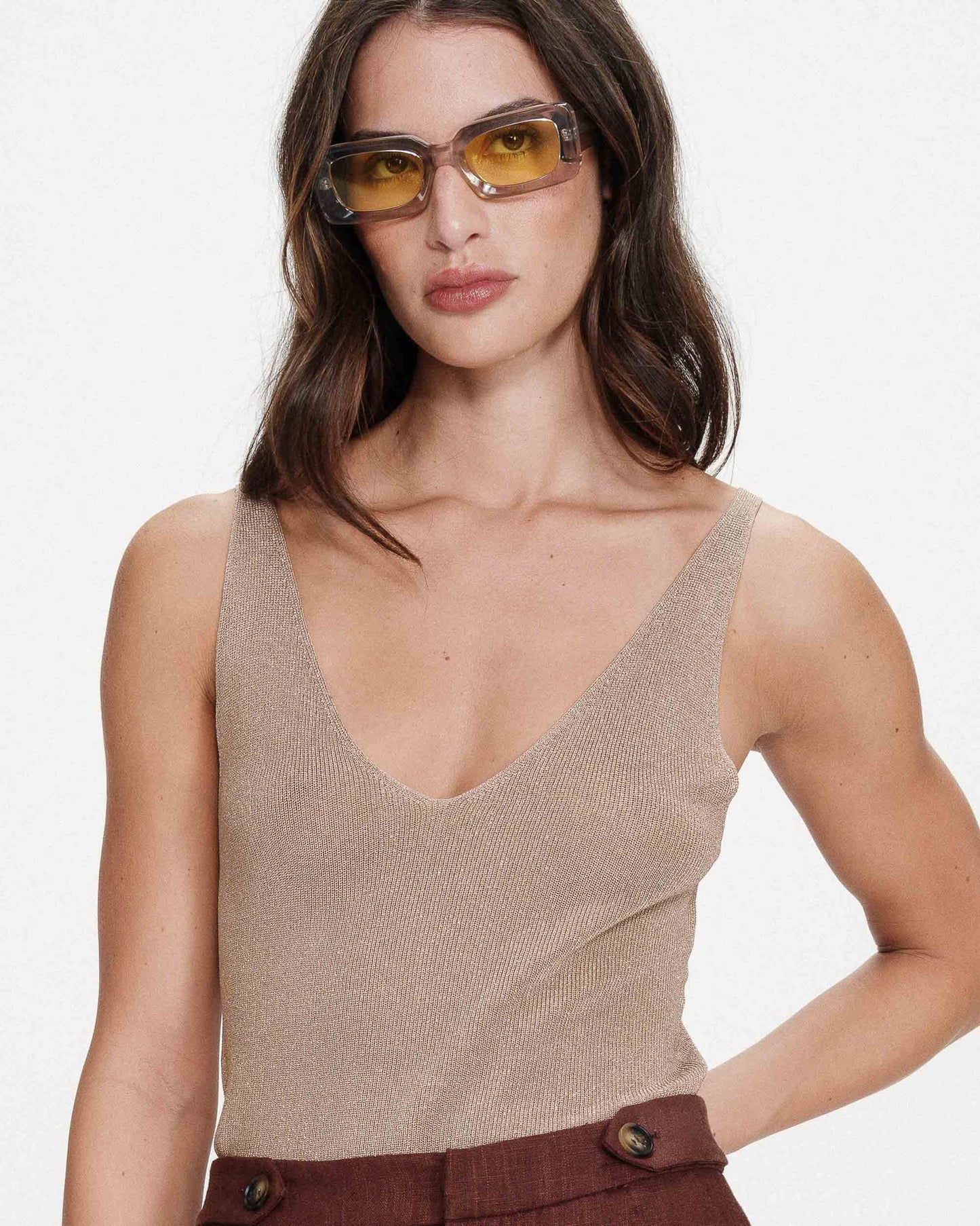 Grace & Mila Paillette Top