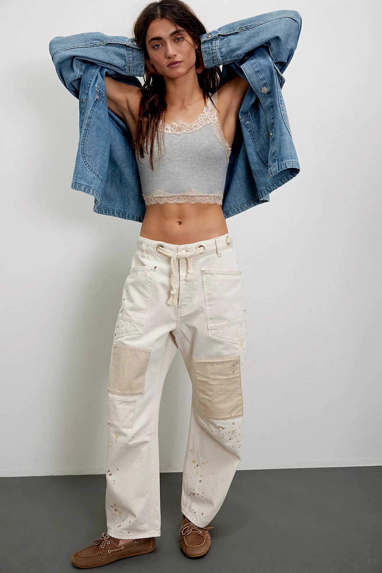 Moxie Jean - White