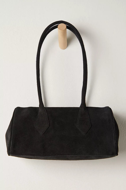 Sierra Suede Shoulder Bag