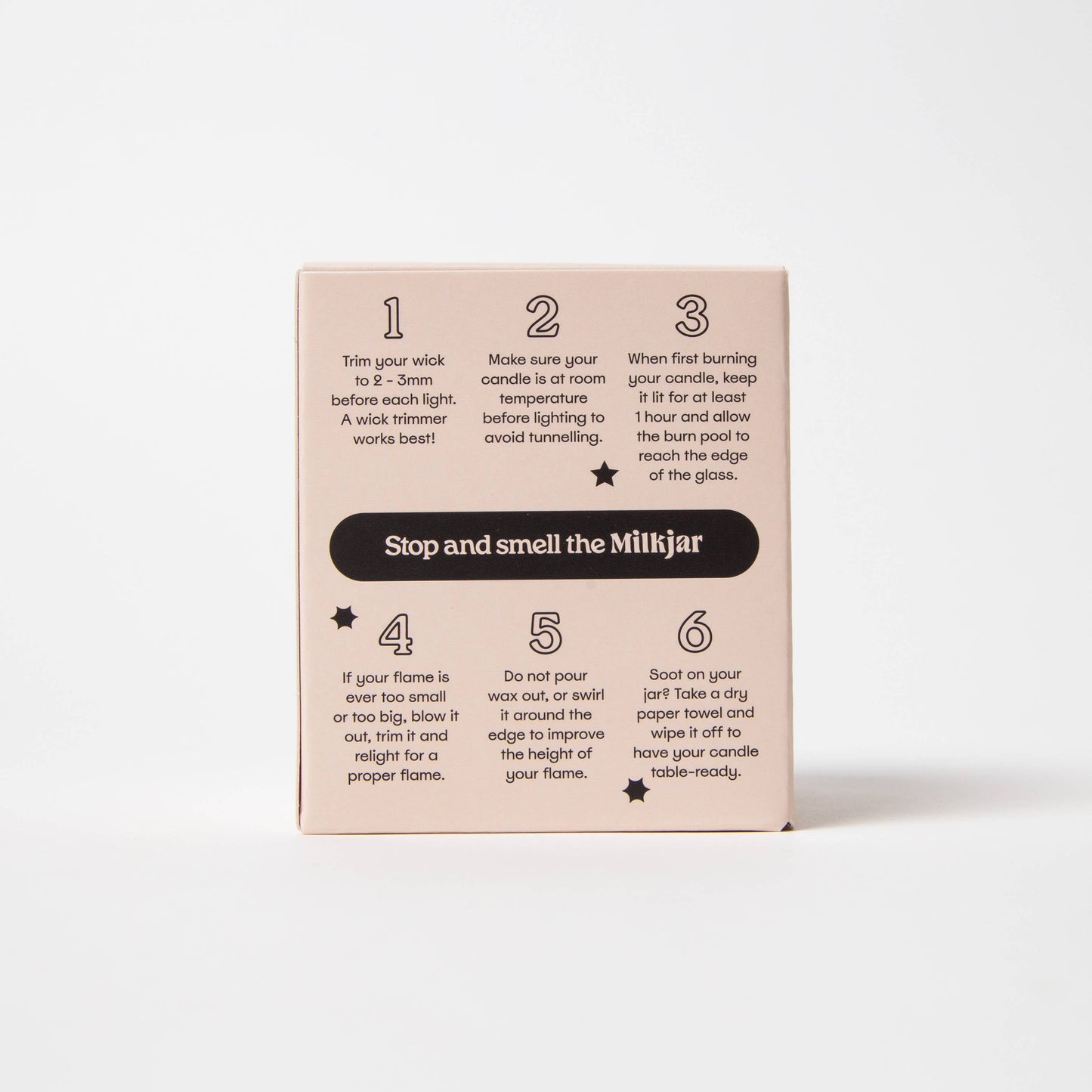 Milkjar Candle  Co. - Soy 8 oz Candle - Wallflower