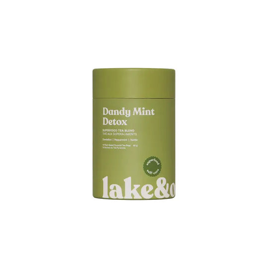 Lake & Oak Tea Canister  - Dandy Mint