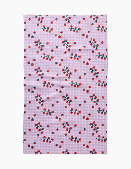 Tea Towel - Tomato Gingham