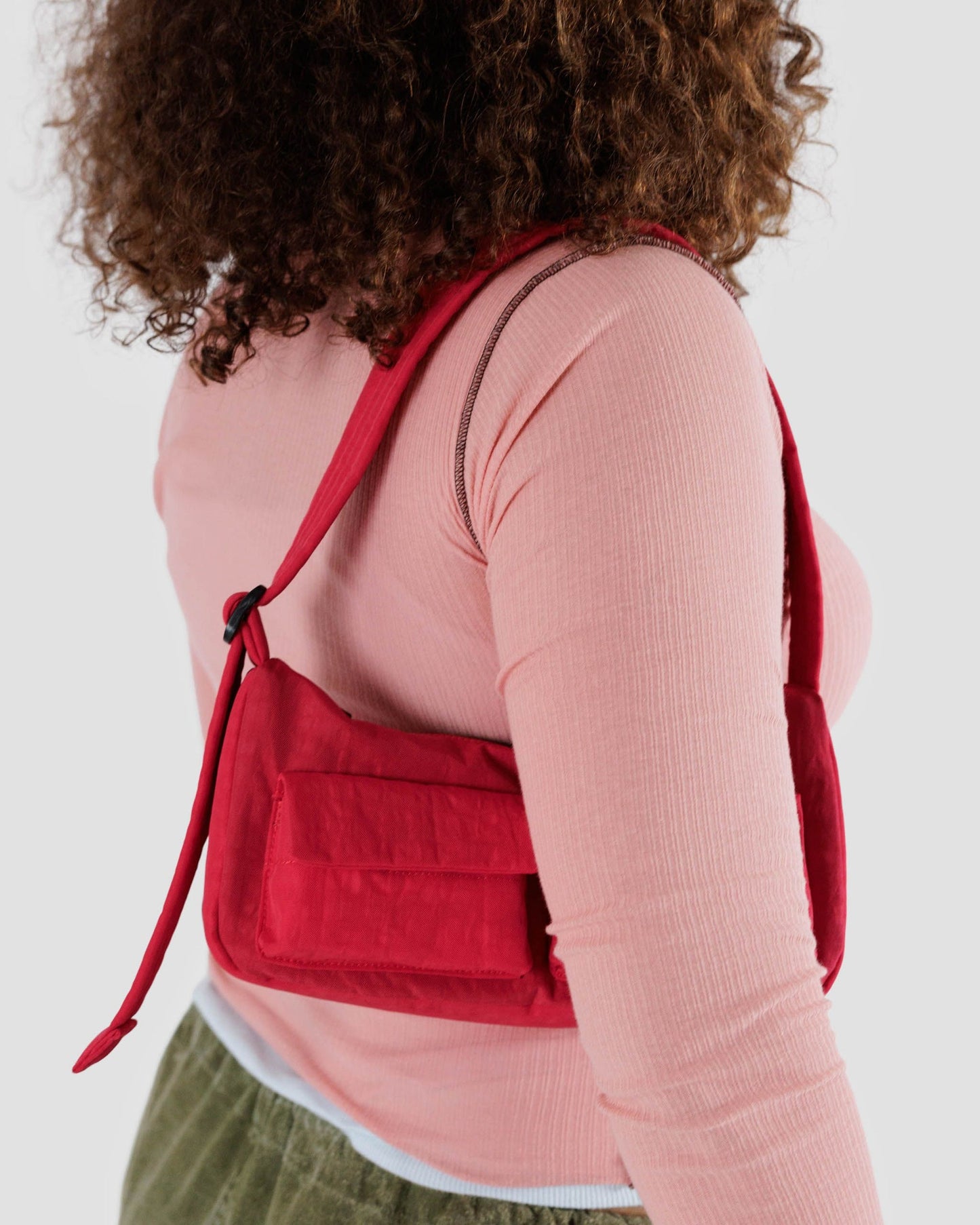 Cargo Shoulder Bag - Candy Apple