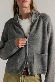Free People WTF on it Half Zip