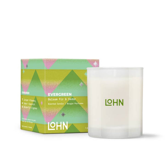 Holiday Candle - Evergreen Balsam Fir & Cedar