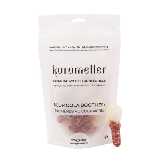 Karameller - Sour Cola Soothers 125g Pouch