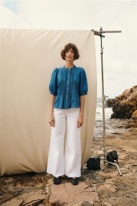 Part Two Alesia Denim Shirt