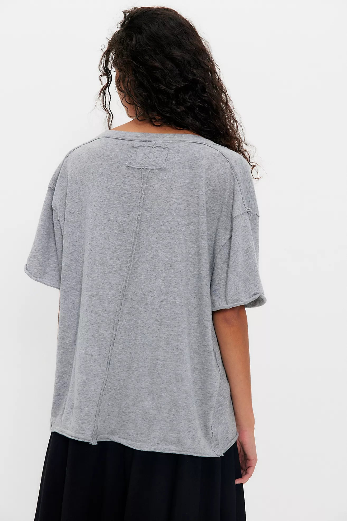 Free People Nina V-Neck Tee
