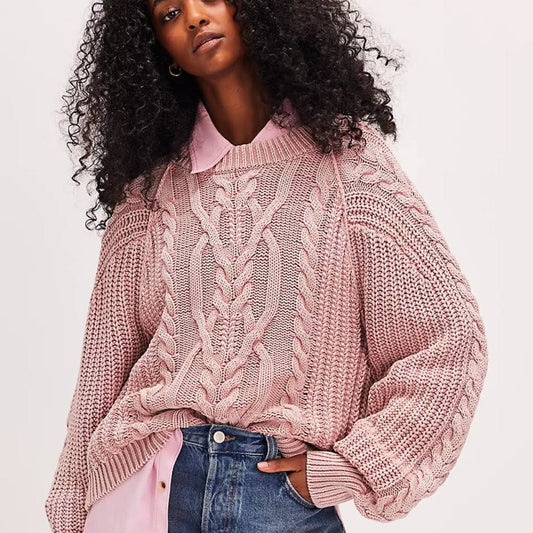 Free People Frankie Cable Knit