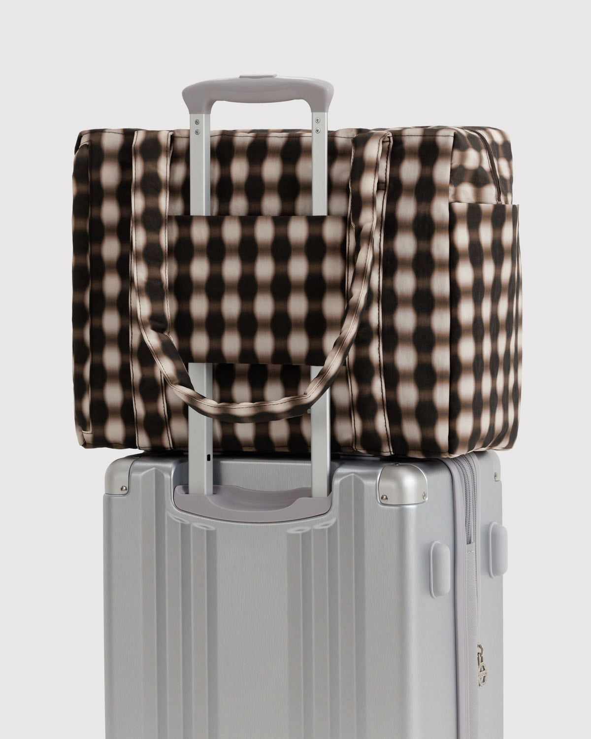 Cloud Carry-On - Small - Blurred Gingham