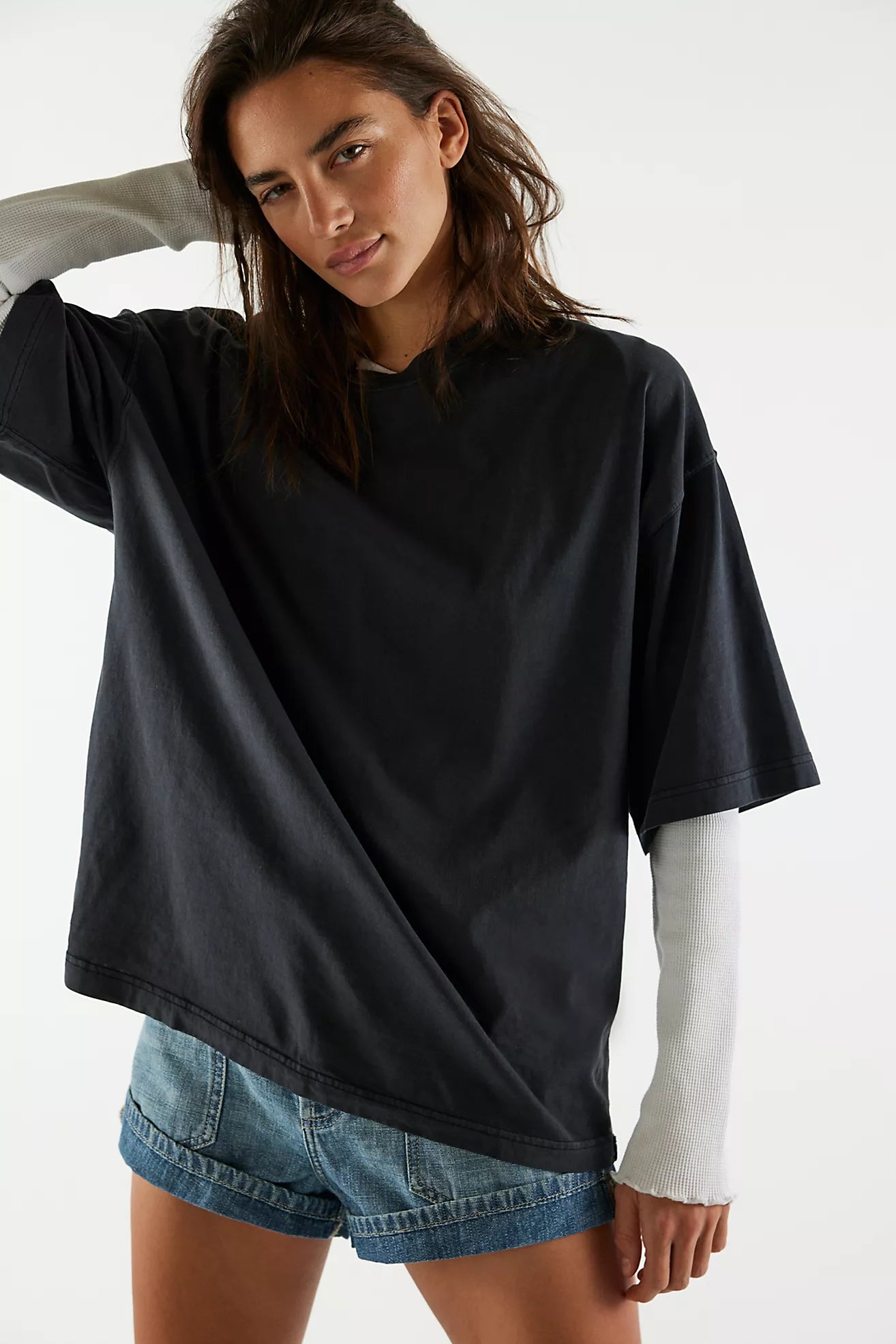 Free People Perfect Oversize Tee
