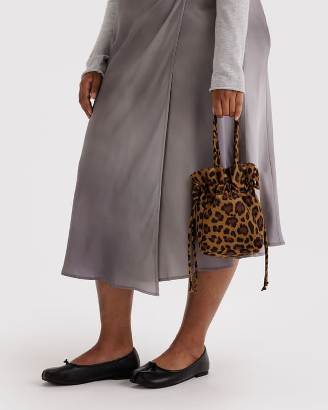 Nylon Drawstring - Leopard