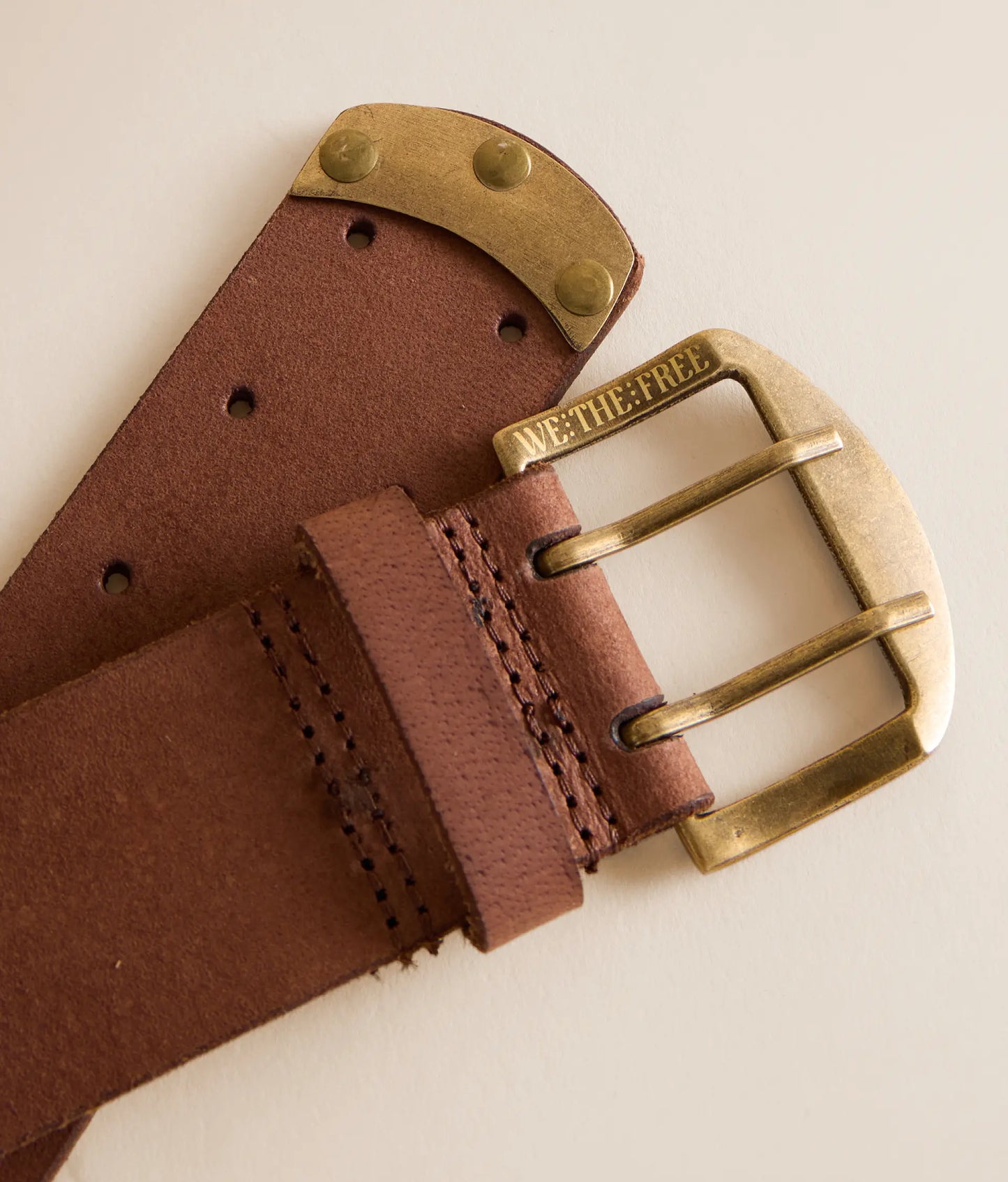 Free People Double Cross Belt