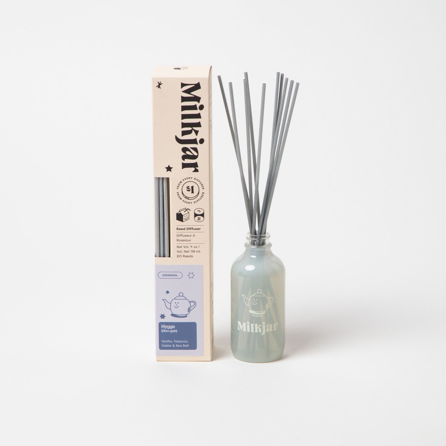 Milkjar Candle Co. - Reed Diffuser - Hygge