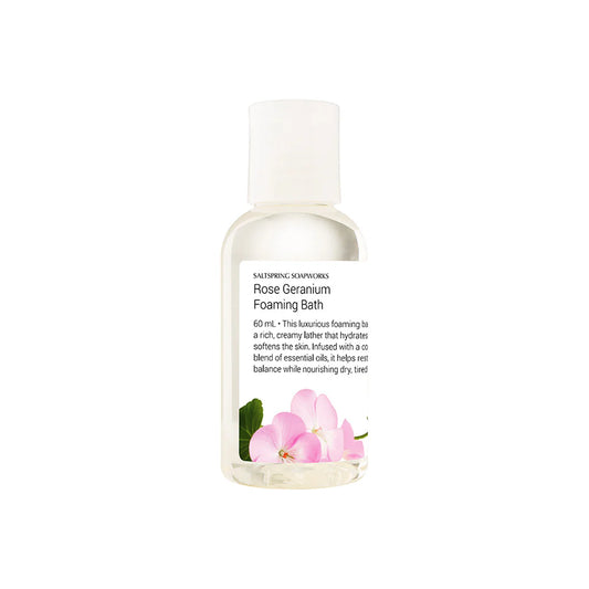 Rose Geranium - Foaming Bath • Travel