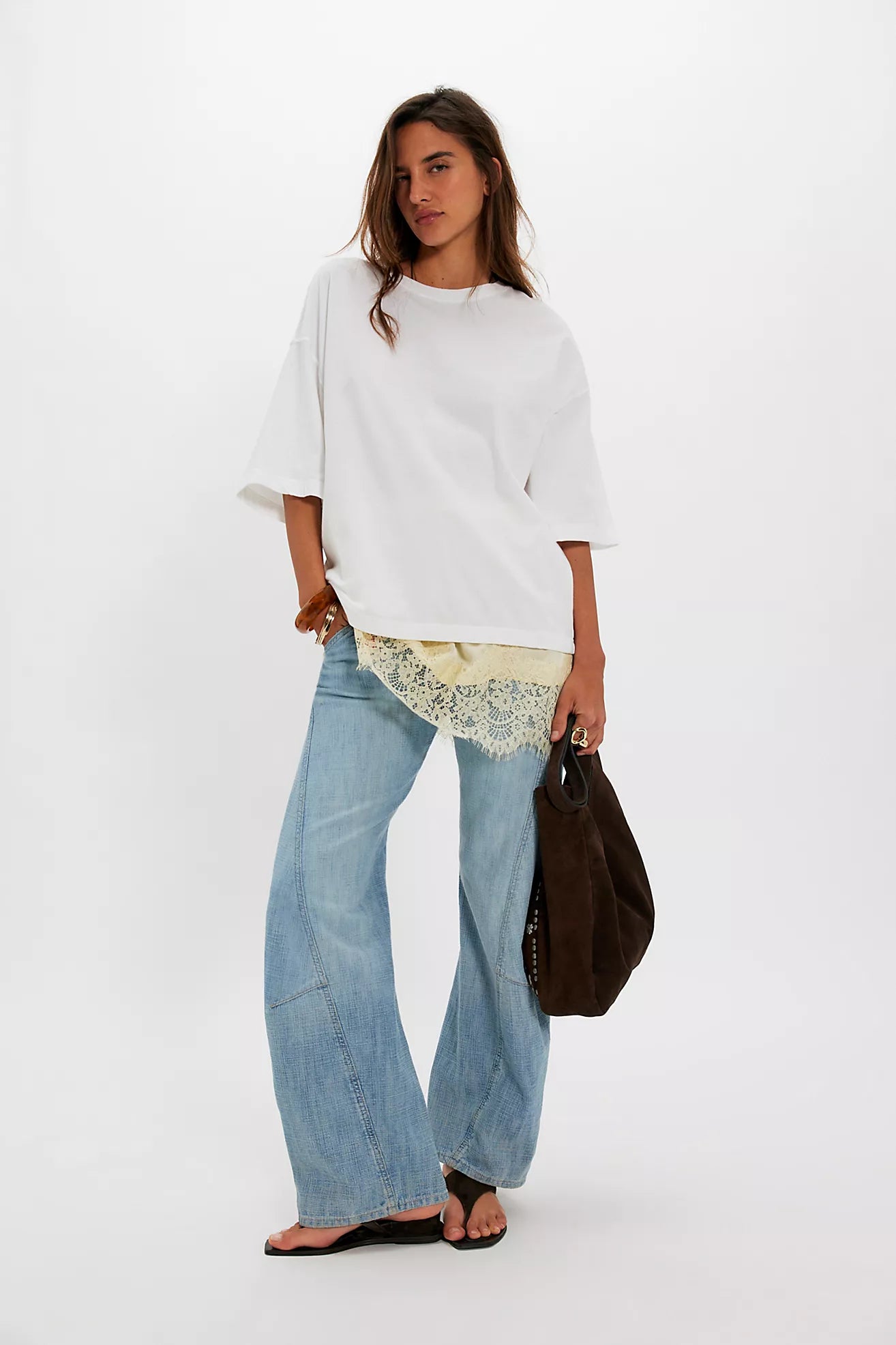 Free People Perfect Oversized Tee