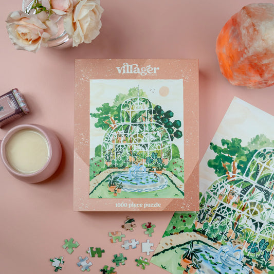 Greenhouse Garden | 1000-Piece Puzzle | Designed in Canada