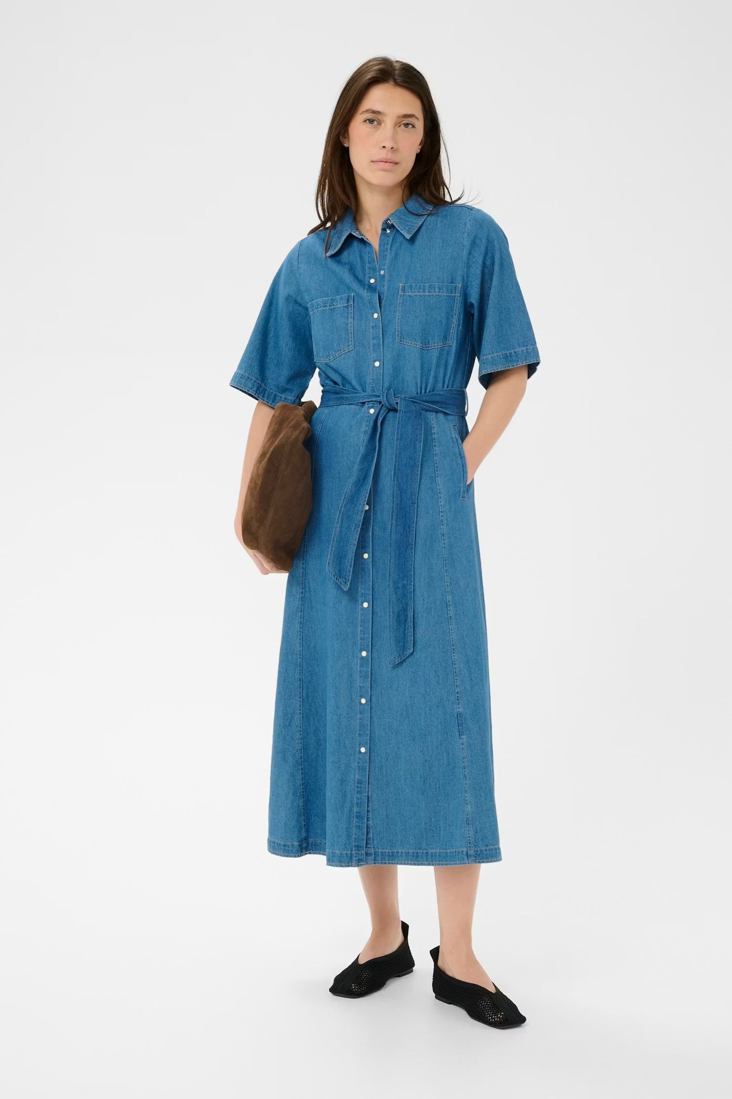 Part Two Ama Denim Dress