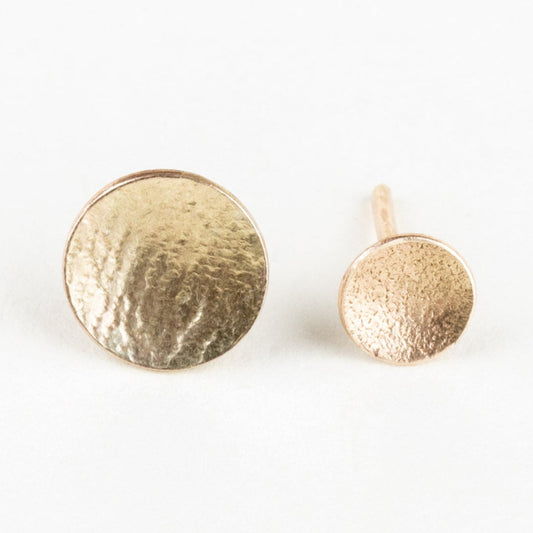 Lisa Fletcher - 10k Orbit Textured Studs
