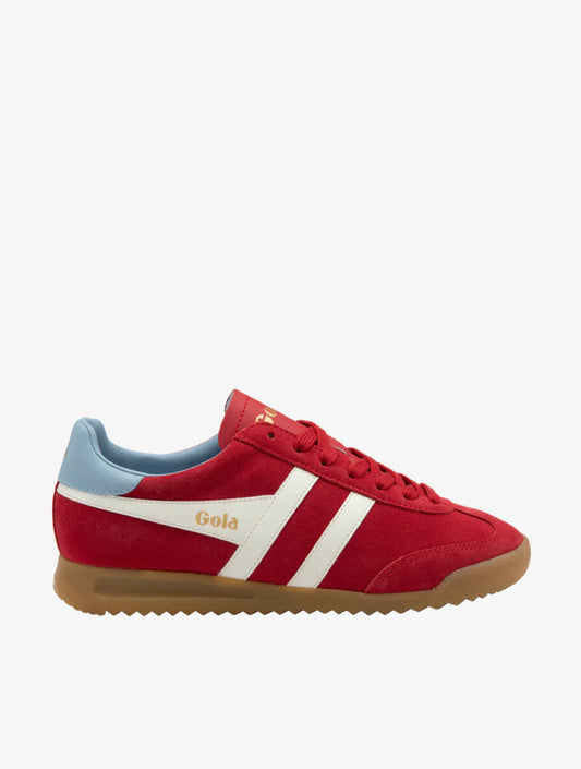 Gola Torpedo Sneaker - Suede Red