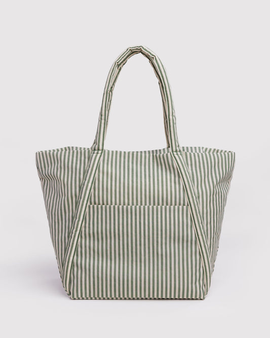 Cloud Carry On  - Sage Striped