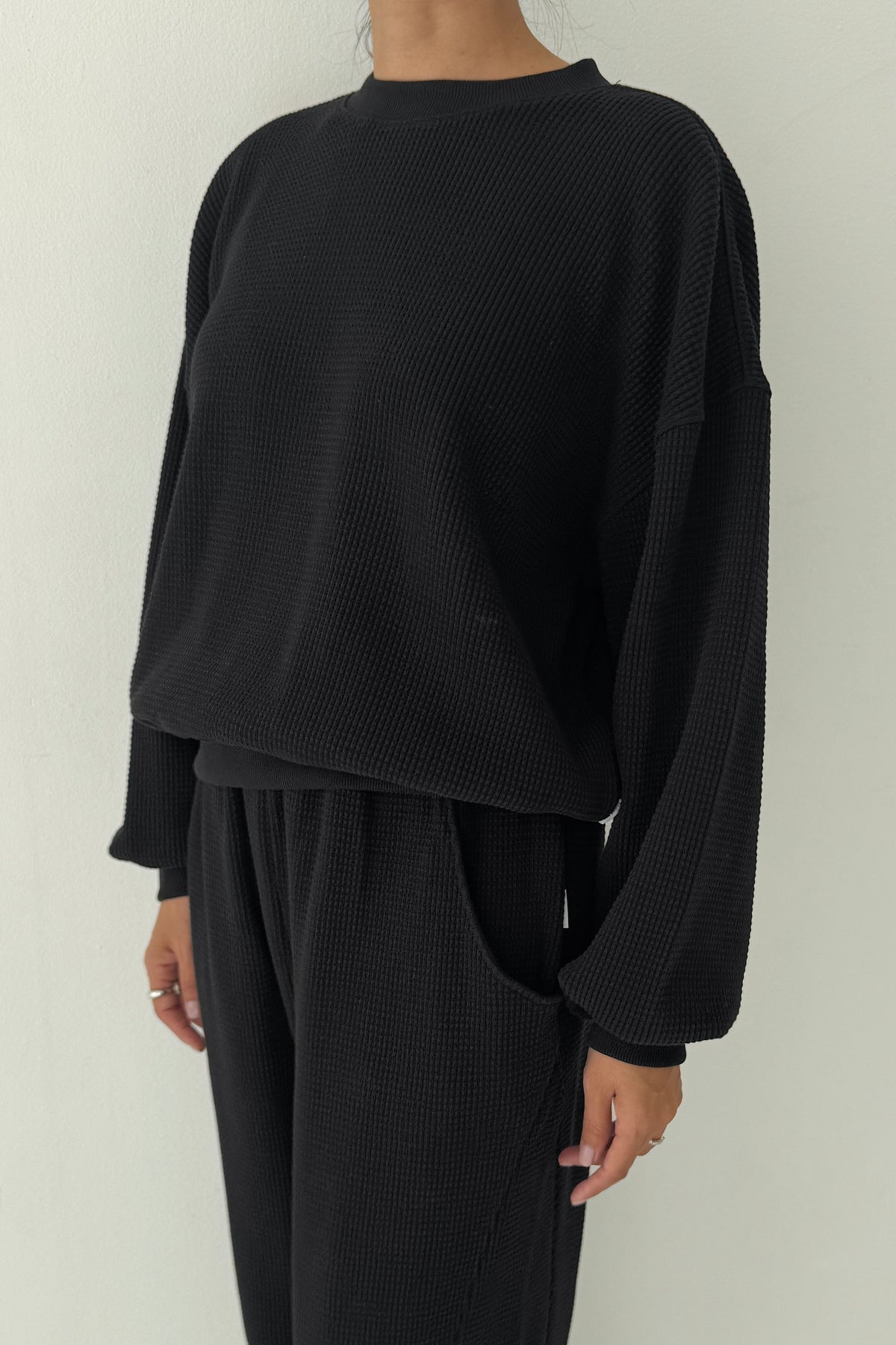 Le Bon Sunday Waffle shirt