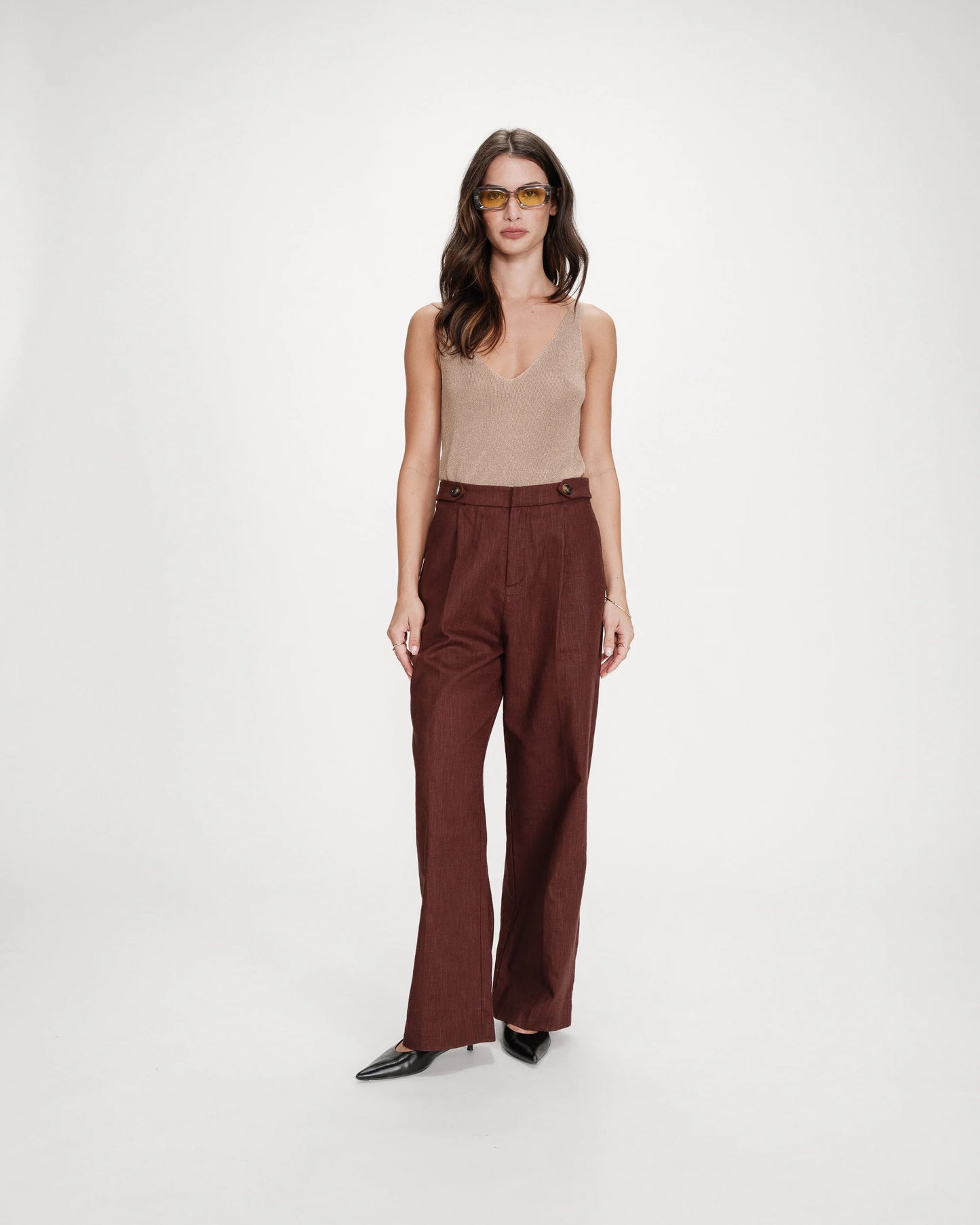 Grace & Mila Paillette Top