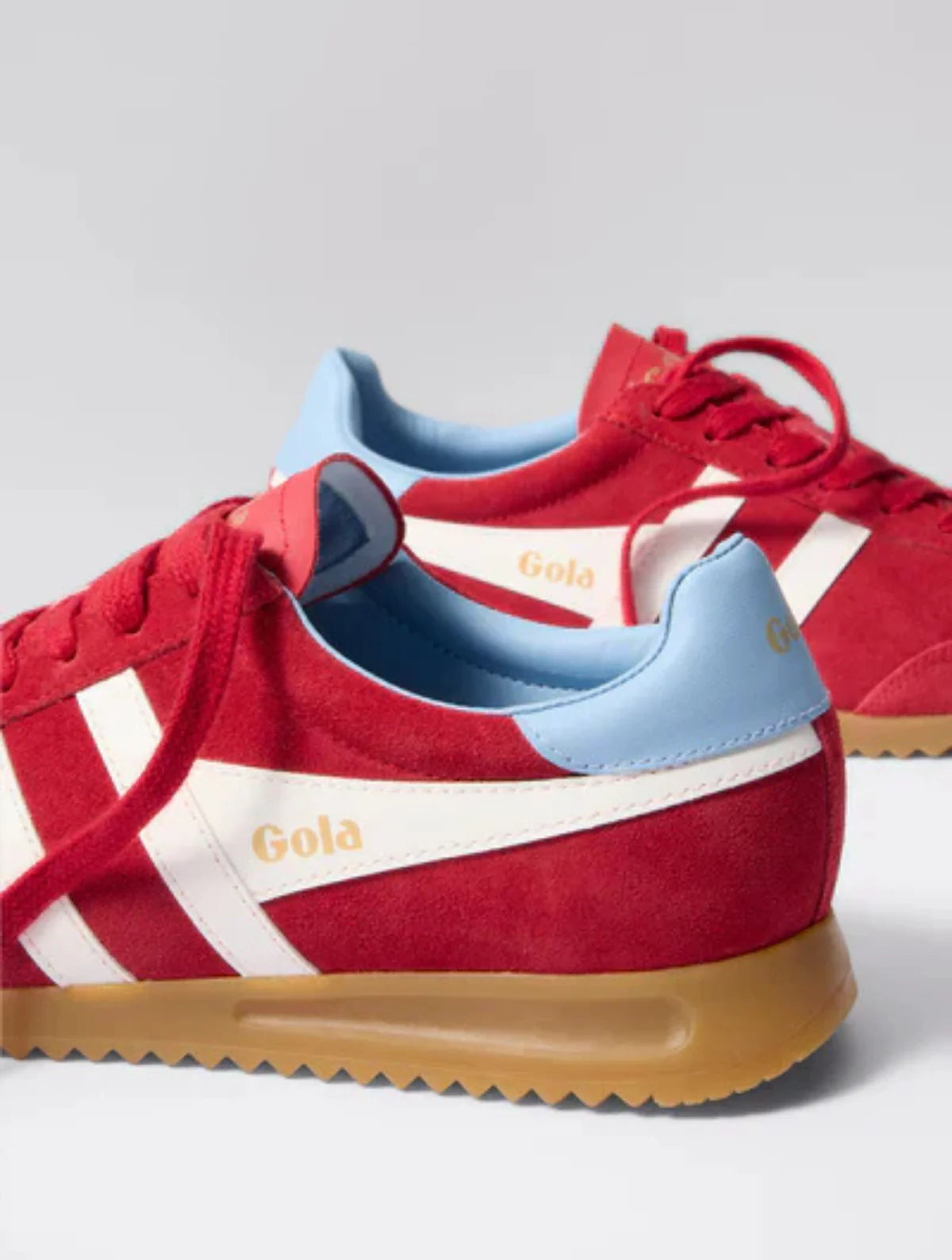 Gola Torpedo Sneaker - Suede Red
