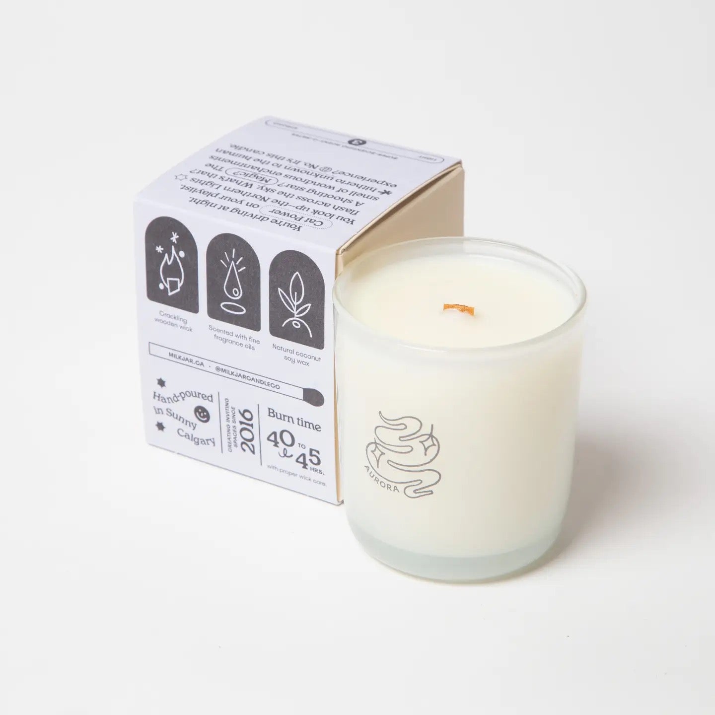 Milkjar Candle Co. - Soy 8oz Candle - Aurora
