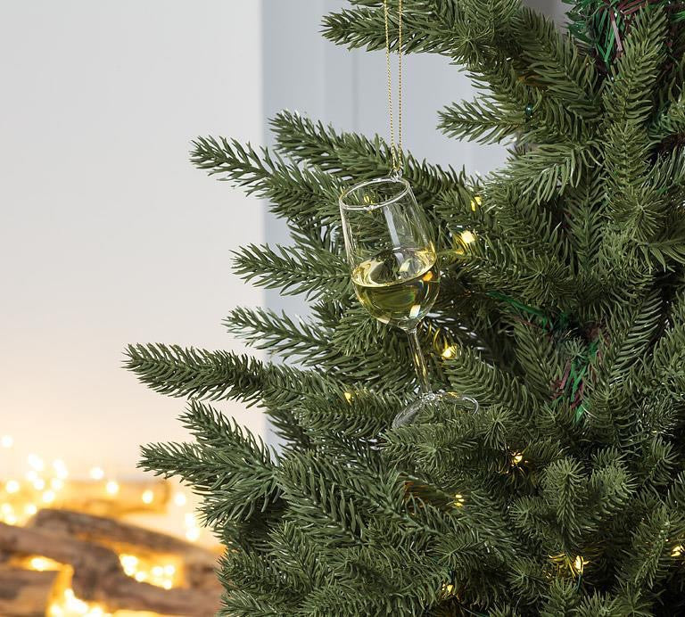 Ornament - Glass of White Wine