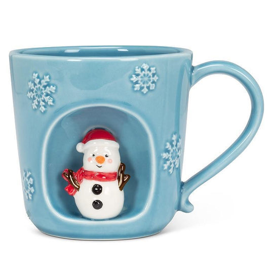 Mug - Snowflake with Snowman