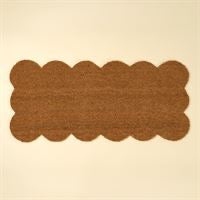 Scalloped Doormat L,