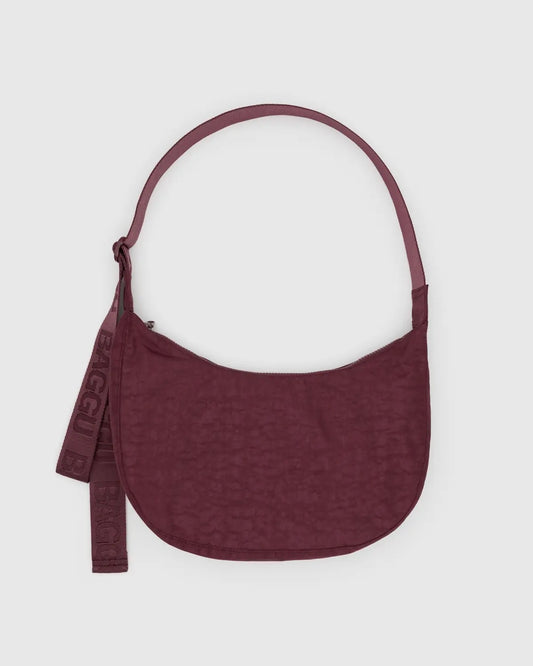 Medium Crescent Bag - Mahogany