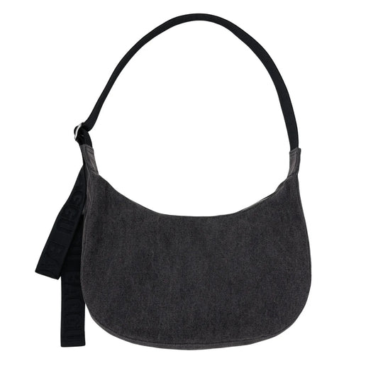 Medium Crescent Bag - Denim