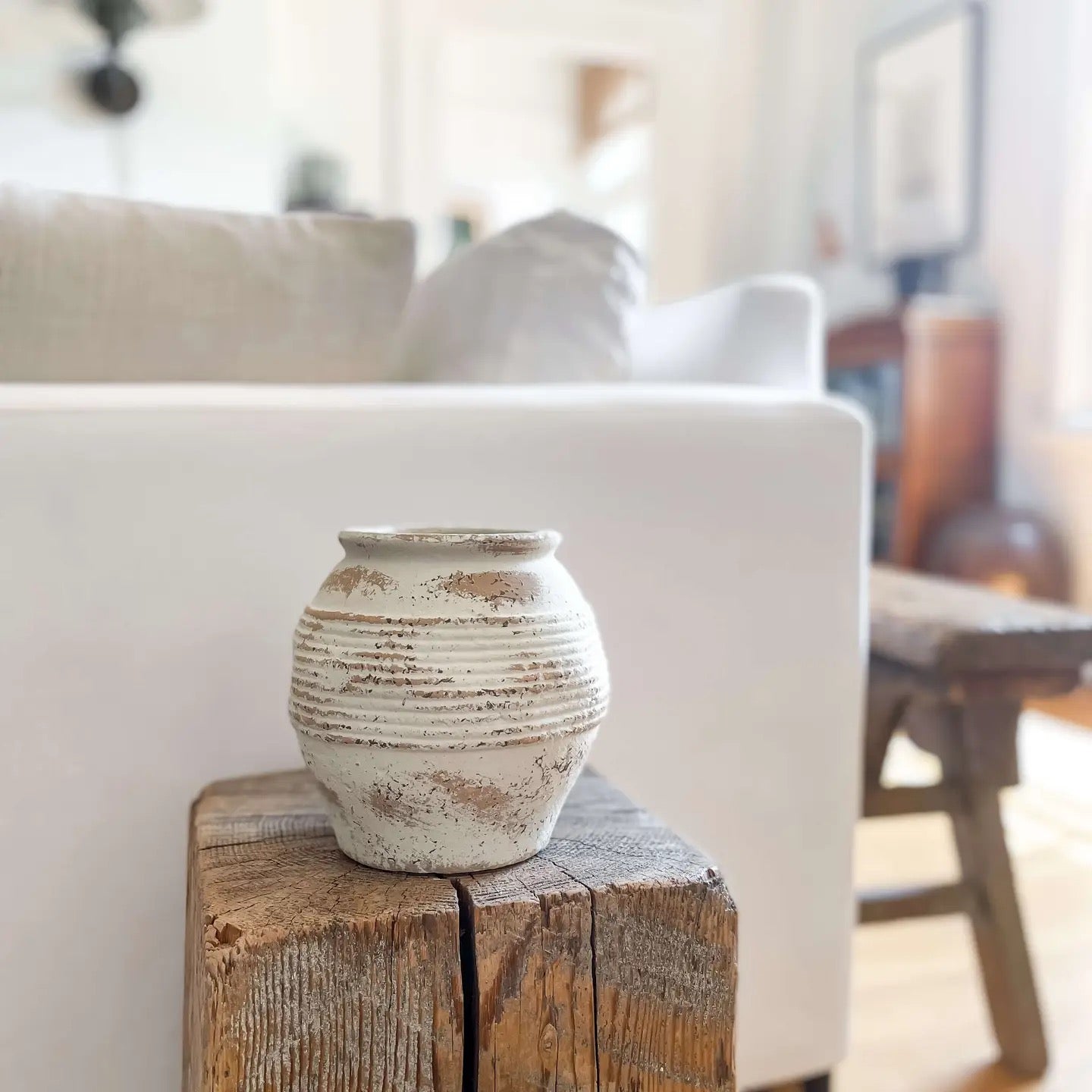 Vase - Toscana Rustic Vintage-Style Terracotta Vase