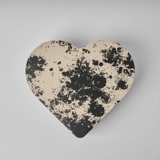 Heart Tin filled with Swedish Chocolate - Tack